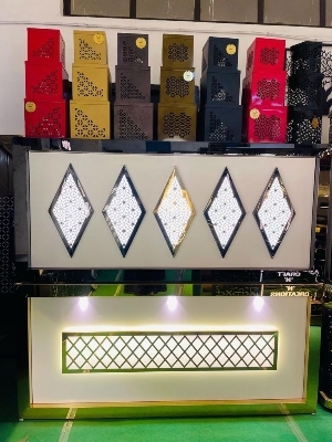 Commercial Wedding Steel Counter