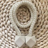 HOME PLASTIC CURTAIN TIEBACKS, STRAPS, BUCKLE,