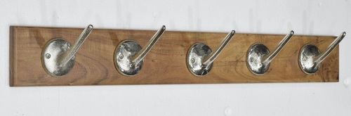 Aluminium Silver Plated Wall Hook