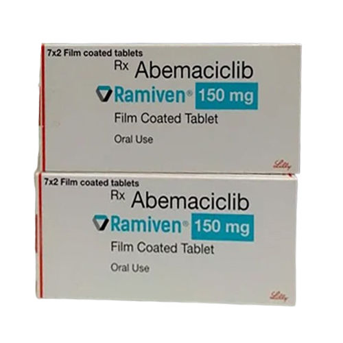 150Mg Abemaciclib Film Coated Tablet - Ph Level: As Per Industry Norms