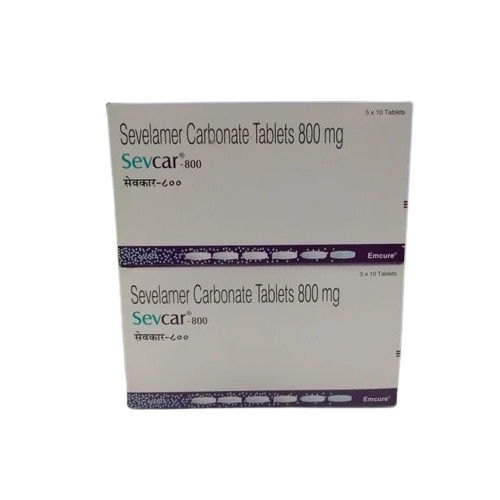 800Mg Sevelamer Carbonate Tablets Ph Level: As Per Industry Norms