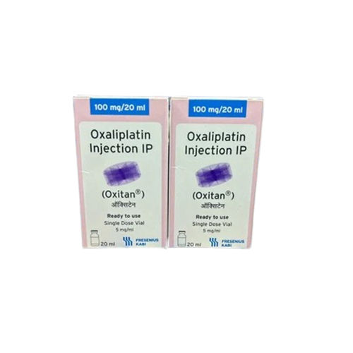 100ml Oxaliplatin Injection Ip Ph Level: As Per Industry Norms