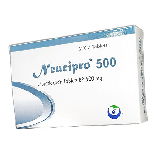 500 Mg Ciprofloxacin Tablet Bp General Medicines