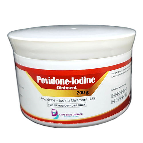 200 Gm Povidone Iodine Ointment Usp Dry Place