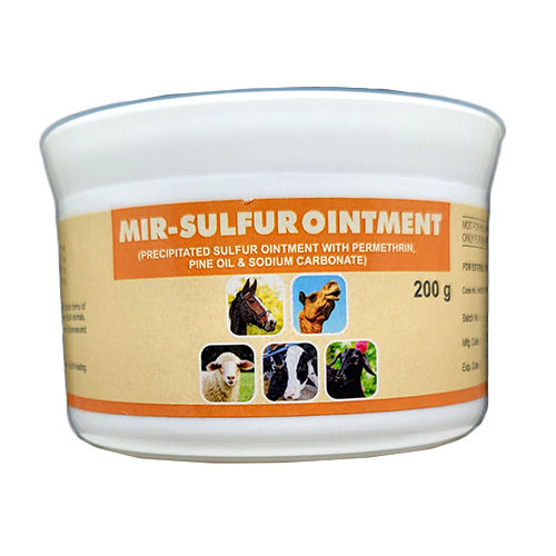 Precipitated Sulfur Ointment With Permethrin Pine Oil And Sodium Carbonate 200mg