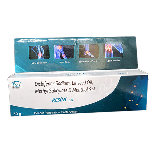 Diclofenac Sodium Linseed Oil Methyl Salicylate And Menthol Gel 50gm