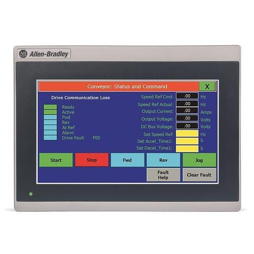 Silver Allen Bradley Hmi