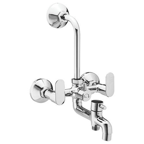 Silver Slim 3 In 1 Wall  Mixer