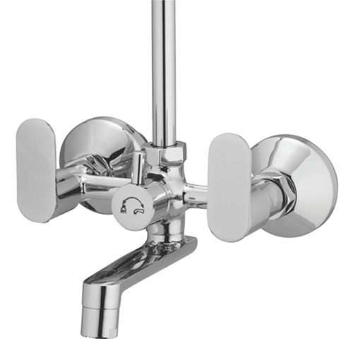 Silver Slim Wall Mixer