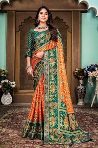 women soft silk saree