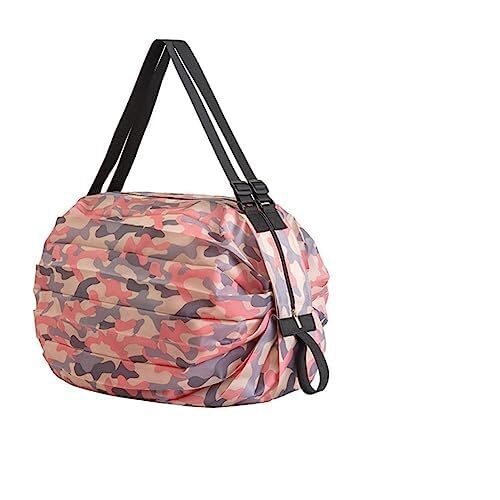 Shreeshann Foldable Shopping Bag Waterproof Outdoor Travel Storage Bags Large-Capacity Portable Beach Bag Supermarket Grocery Bag