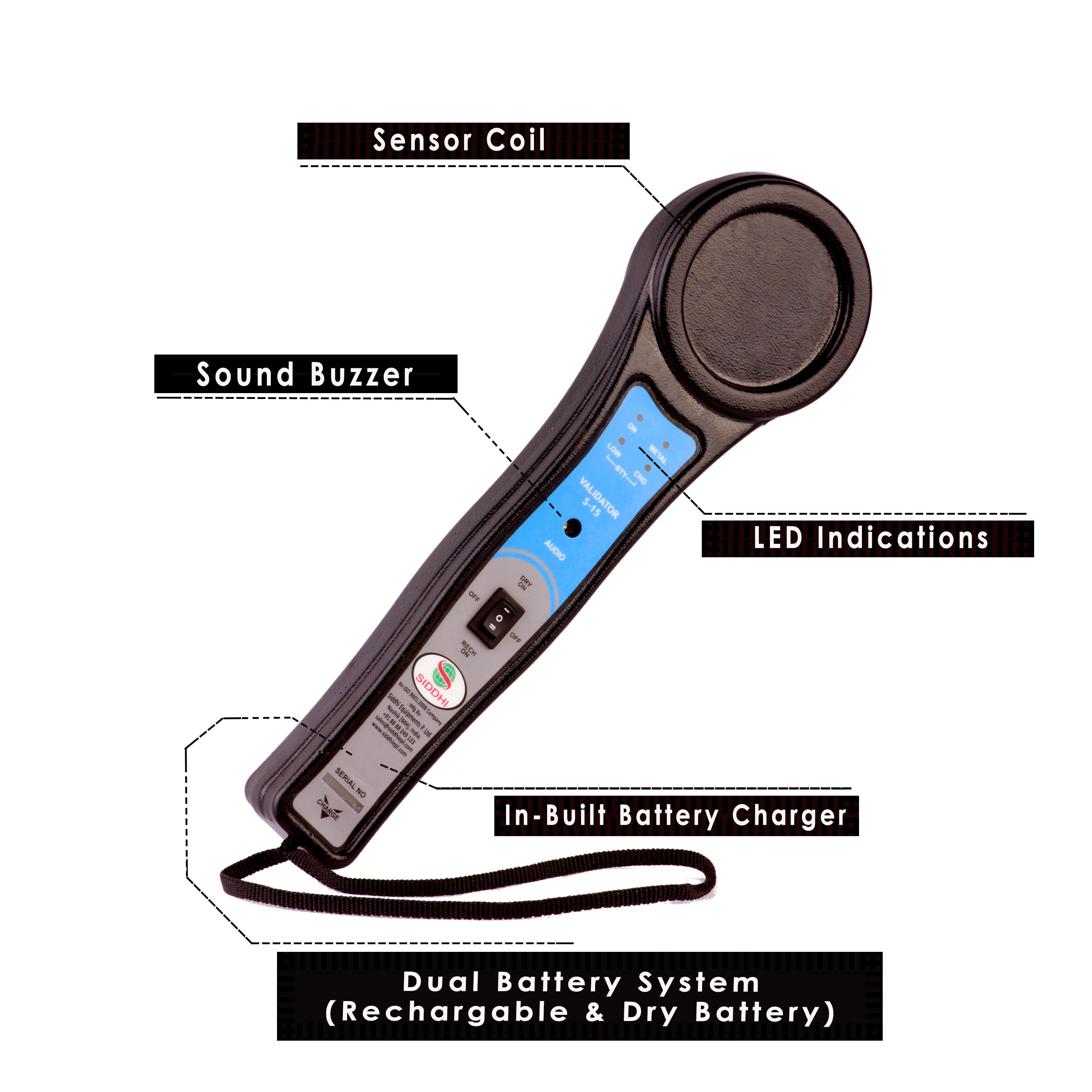 Best Quality Metal Detector S-15