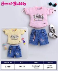 Girls Hot Pant Set