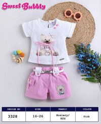 Girls Hot Pant Set