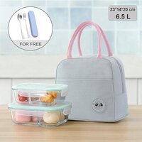 Yitemei Lunch Bag Insulated Bag For Men Women Children 6.5 L - Multicolor, Single Cavity Household Product | Ideal For Work, School, And Picnic