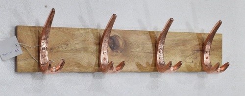 Aluminium Copper Finish Wall Hook