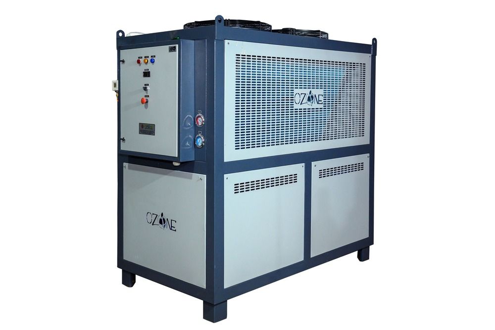 Metal Plc Based Air Cooled Scroll Chiller