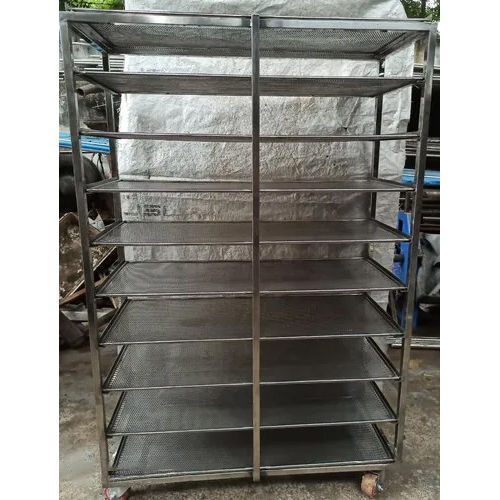 Ss Bread Mould Trolley Application: Commercial