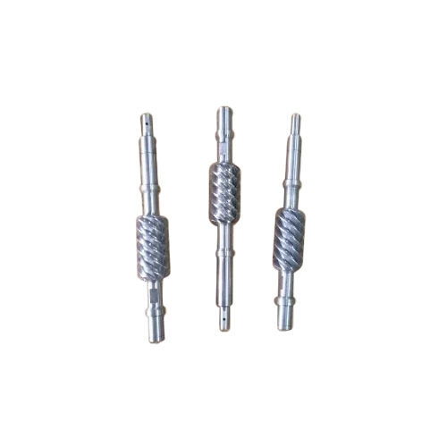 Metal Warm Shaft Gear - Color: Silver