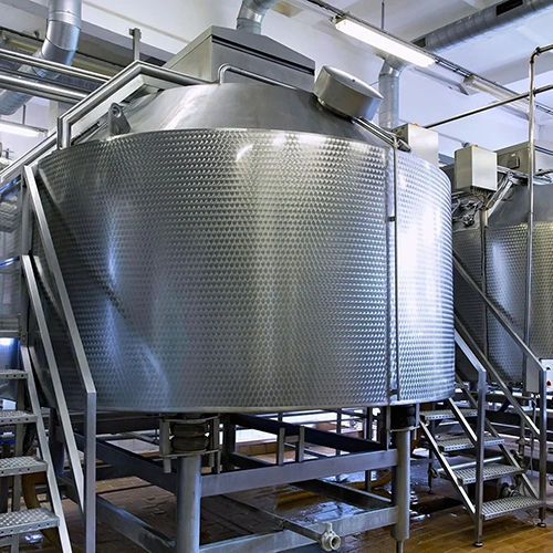 1000 Ltr Paneer Coagulation Tank - Material: Stainless Steel