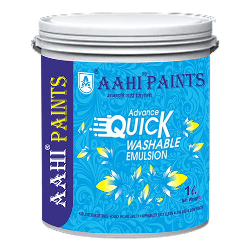 1 Ltr Advance Quick Washable Exterior Emulsion