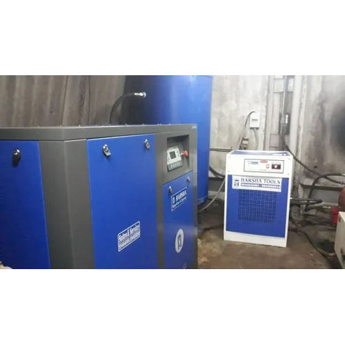 30 HP Tank Mounted Screw Air Compressor