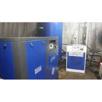 30 HP Tank Mounted Screw Air Compressor