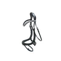 English Black Leather Diamante Bridle