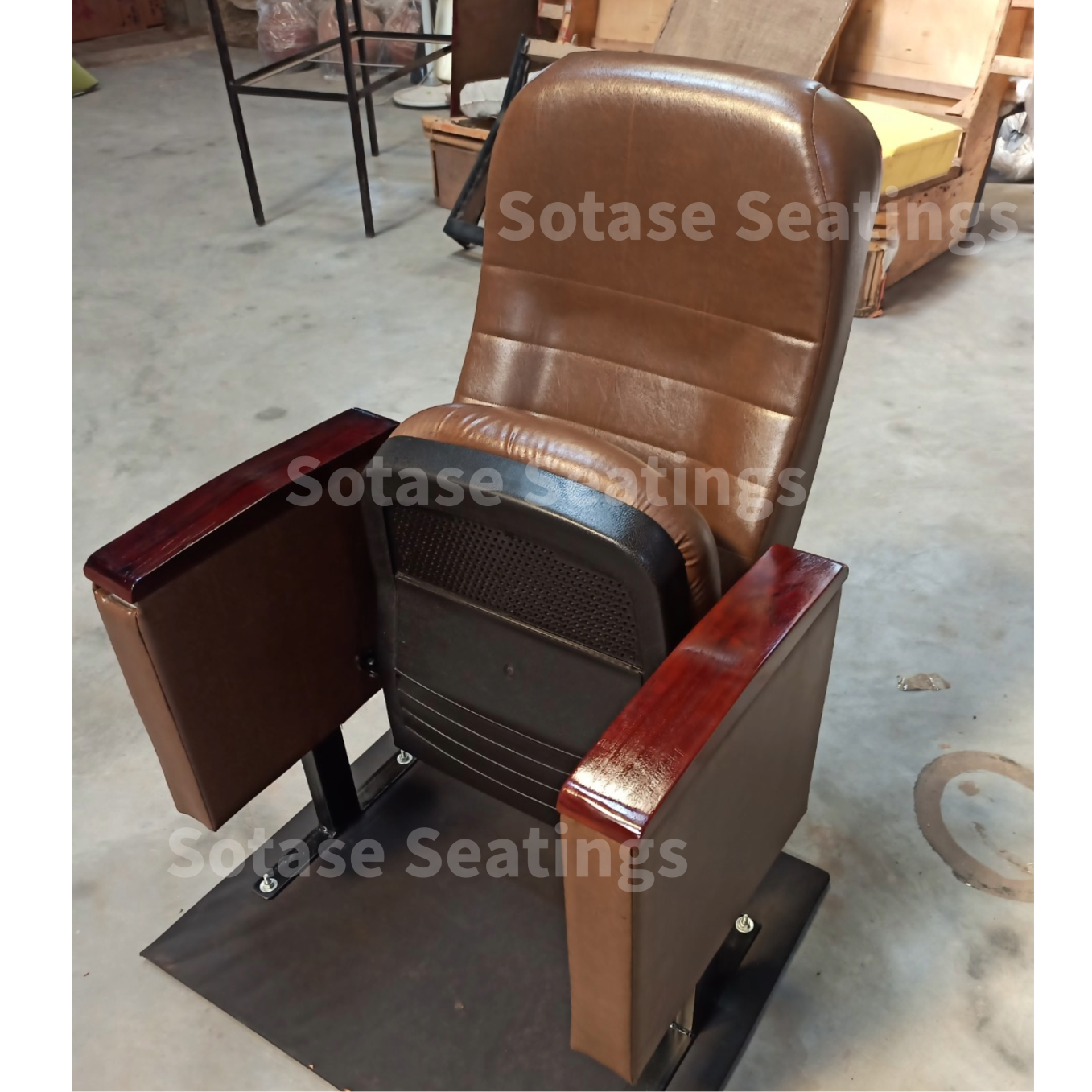 Sotase Tip-Up Writing Pad Auditorium Chair