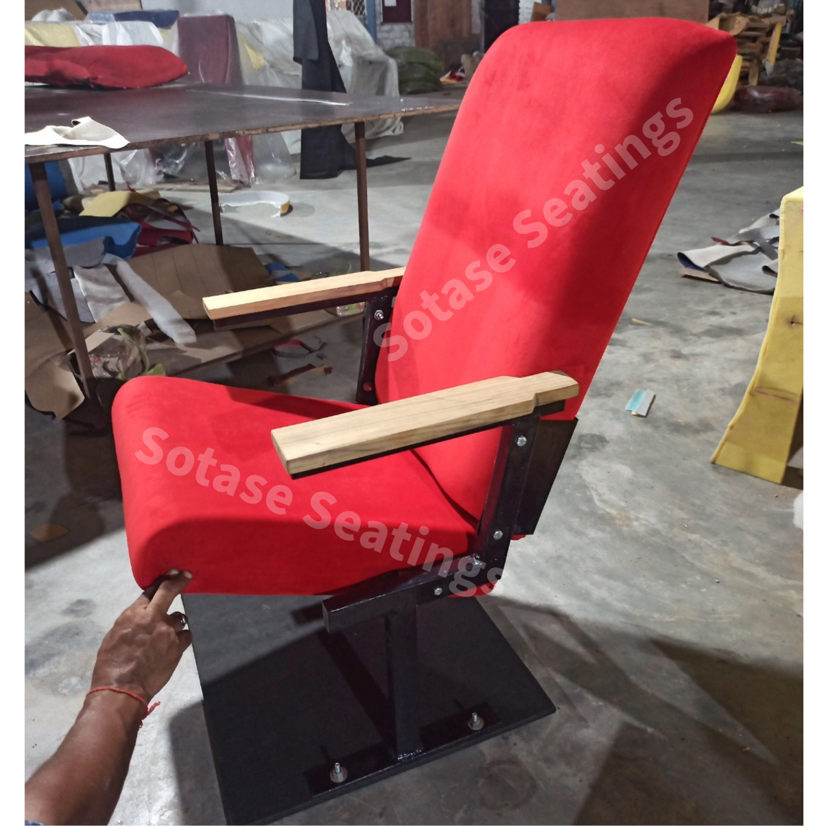 Sotase Tip-Up Iron Structure Auditorium Chair