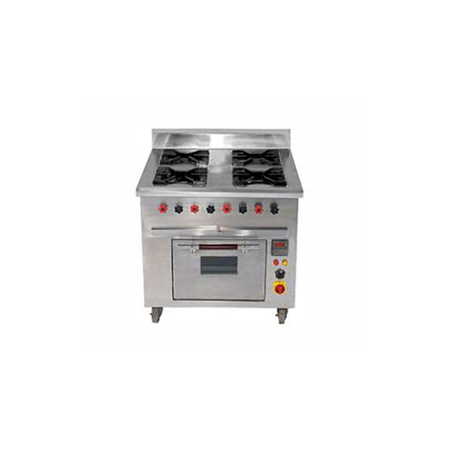 Four Burner With Oven - Ignition Type: Manual