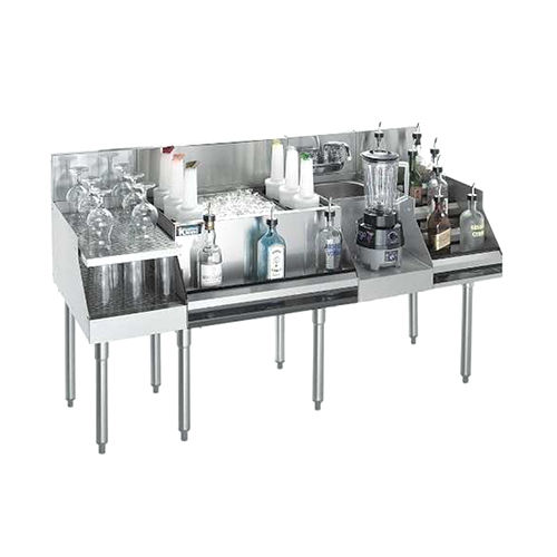 Metal Ss Mocktail Counter