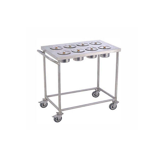 Stainless Steel Ss Masala Trolley