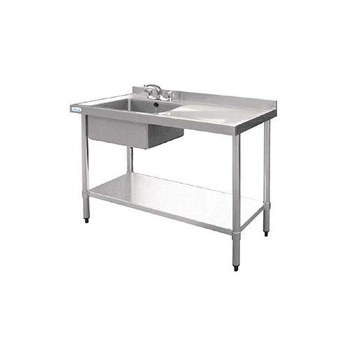 Single Sink With Table Installation Type: Floor Mounted