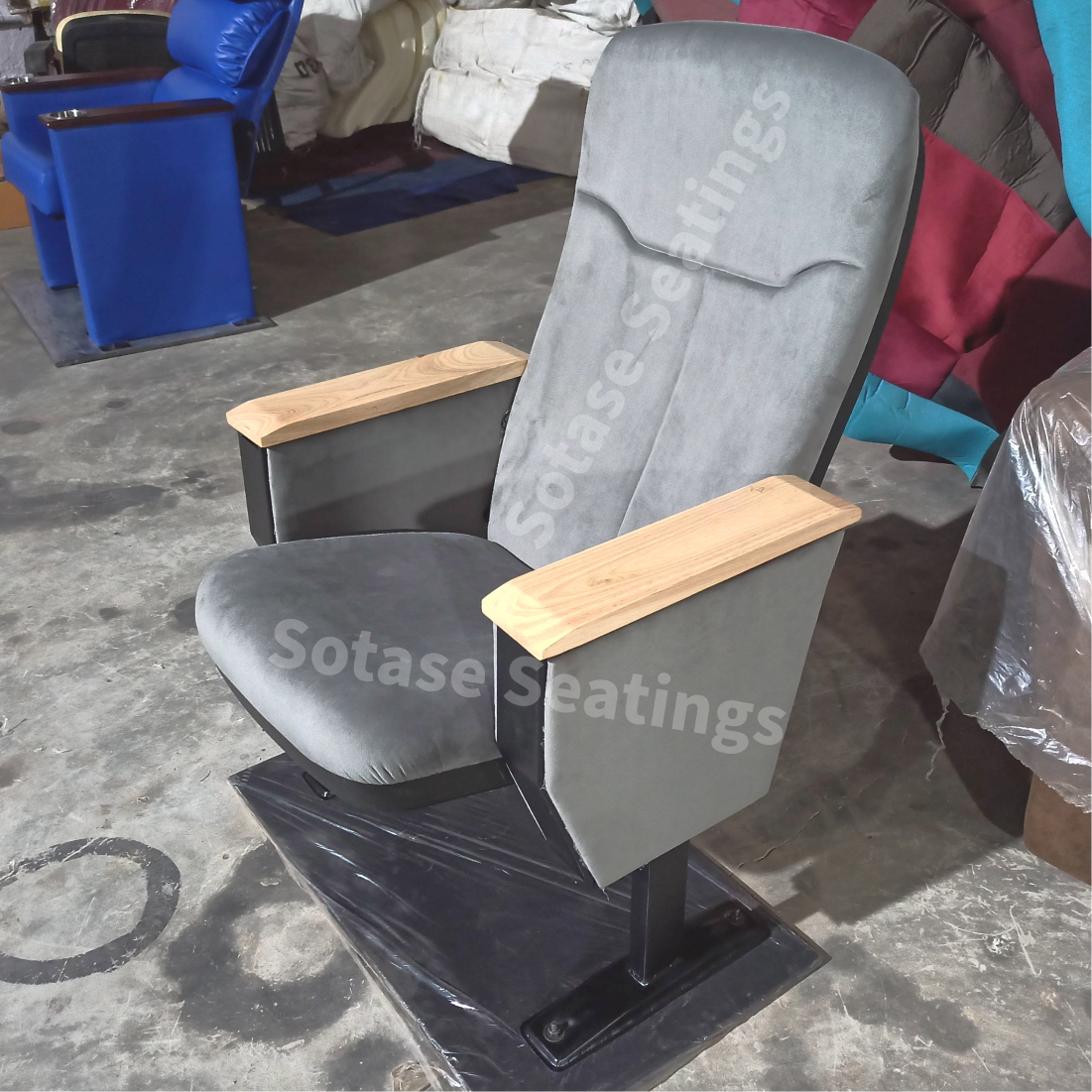 Sotase Fix Auditorium Chair With Writing Pad