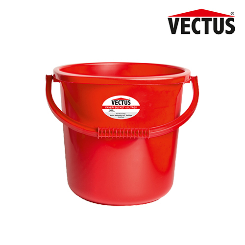 5L Vectus Kaveri Plastic Bucket Without Lid