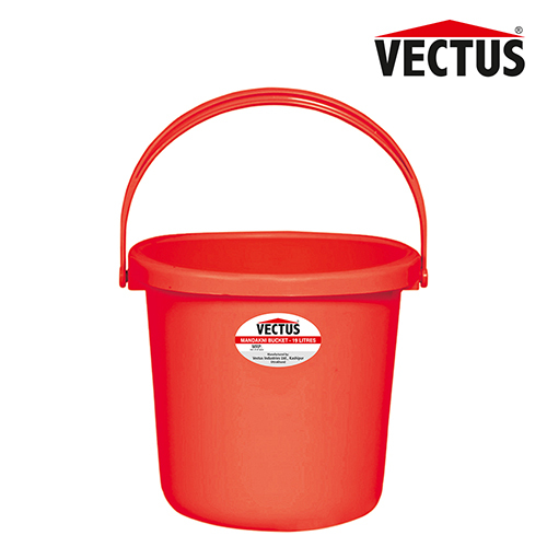 19L Vectus Mandakini Bucket With And Without Lid