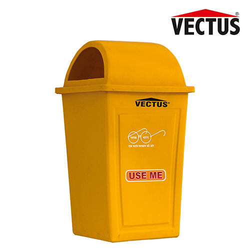 Vectus Yellow Litter Bin