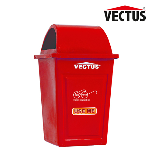 Vectus Red Litter Bin