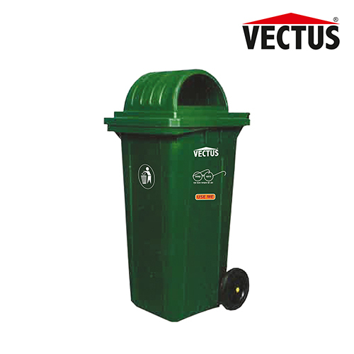 Vectus Wheeled Bin with Moon Lid
