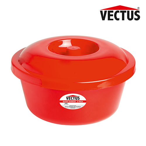 8 Inch Vectus Basin Sameer With Or Without Lid