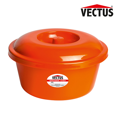 10 Inch Vectus Basin Pawan With Or Without Lid