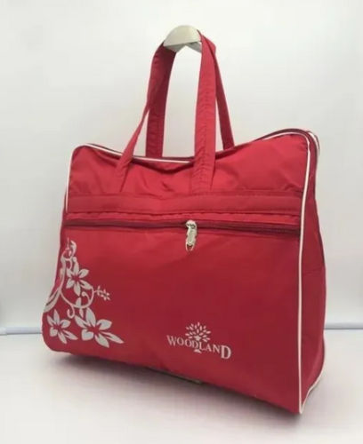 Travel Duffel Handbag with Zipper for Women and Girls