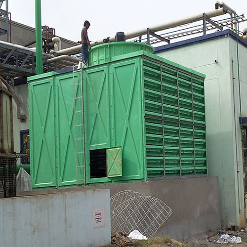 Frp Cross Flow Cooling Tower - Material: Metal