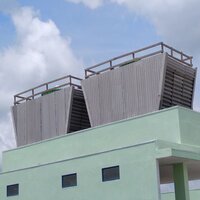 Wooden Cross Flow Cooling Tower