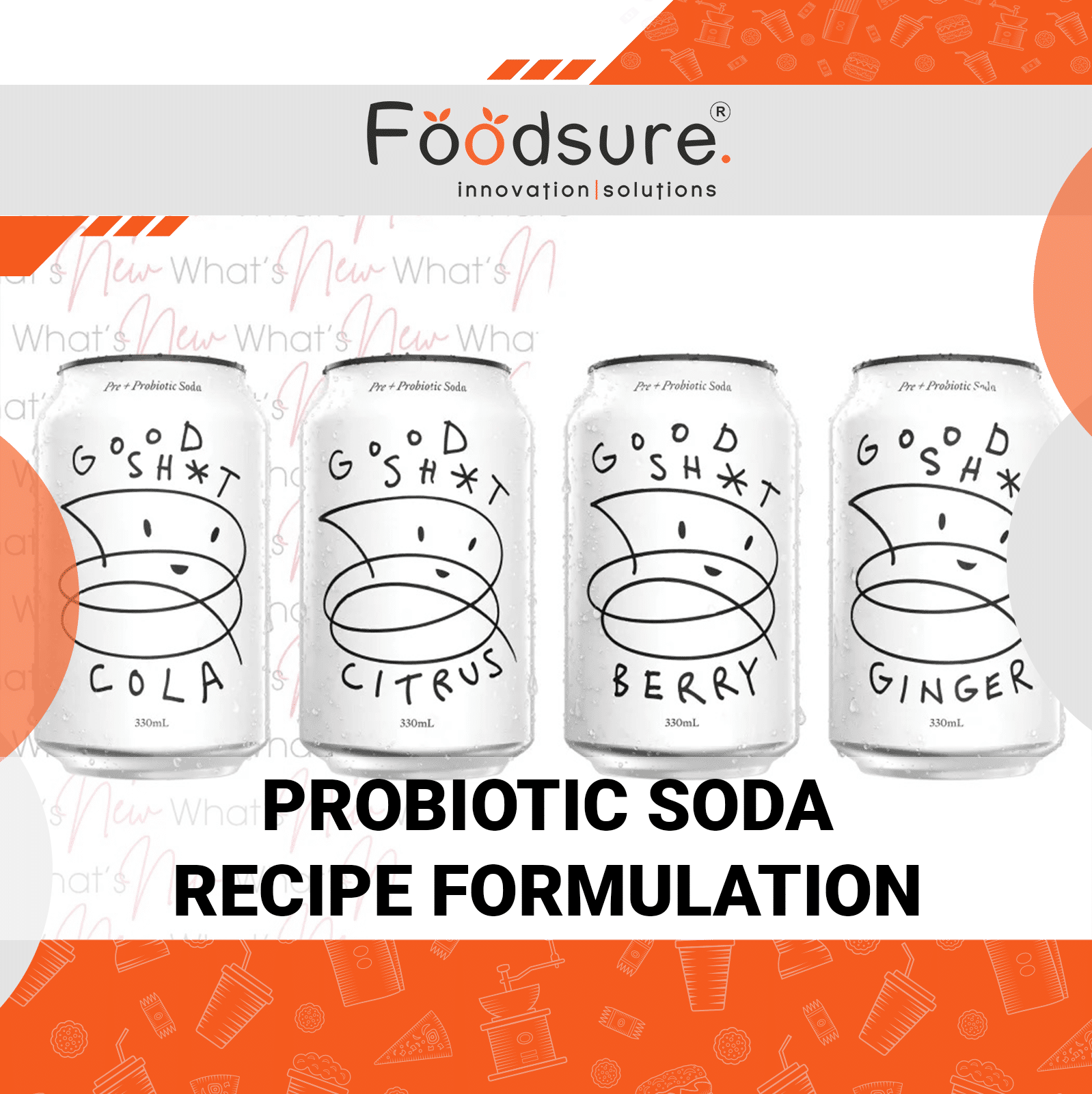 Probiotic Soda Recipe Formulation