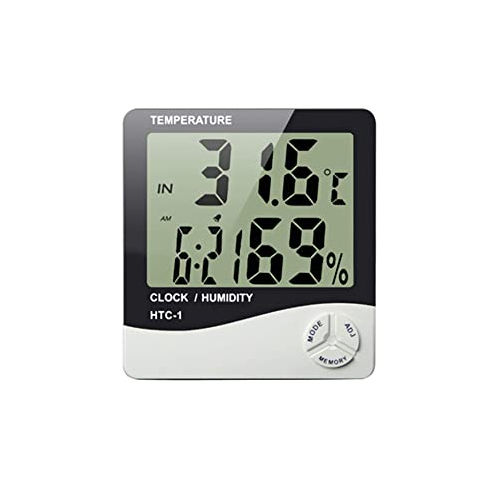 Digital Hygrometer - Color: Black And White