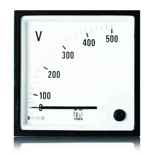 Analog Volt Meter - Material: Plastic