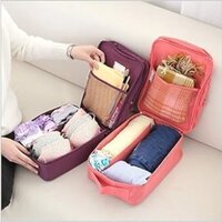 UNIQUE VATIKA Waterproof Travelling Shoe Storage Bag/Footwear Organiser Pouch/Portable Shoes Storage Bag/Shoes Bag for Travel for Men and Women (Multi-Coloured)