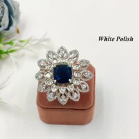 Unique Designer American Diamond Ring